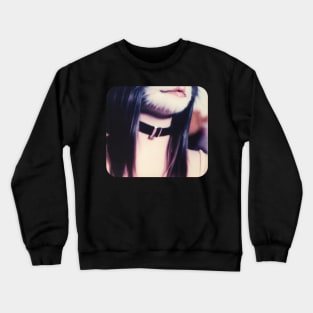 Vintage Catgirl Photo Crewneck Sweatshirt